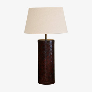 Table Lamps Woven Leather Lamp